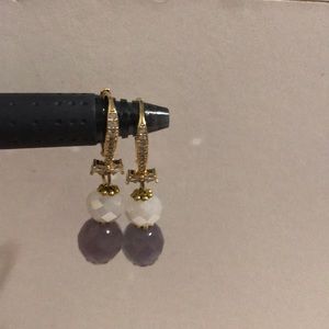 Bracelet and earrings